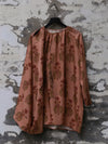 Mutedance 25 Spring/Summer Silk Crew Neck Top MD-MD25SS43-ROSE